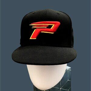 PARACLETE MENS BLACK STRETCH FITTED TEAM LOGO HAT- SIZE 71/4 Pittsburgh
